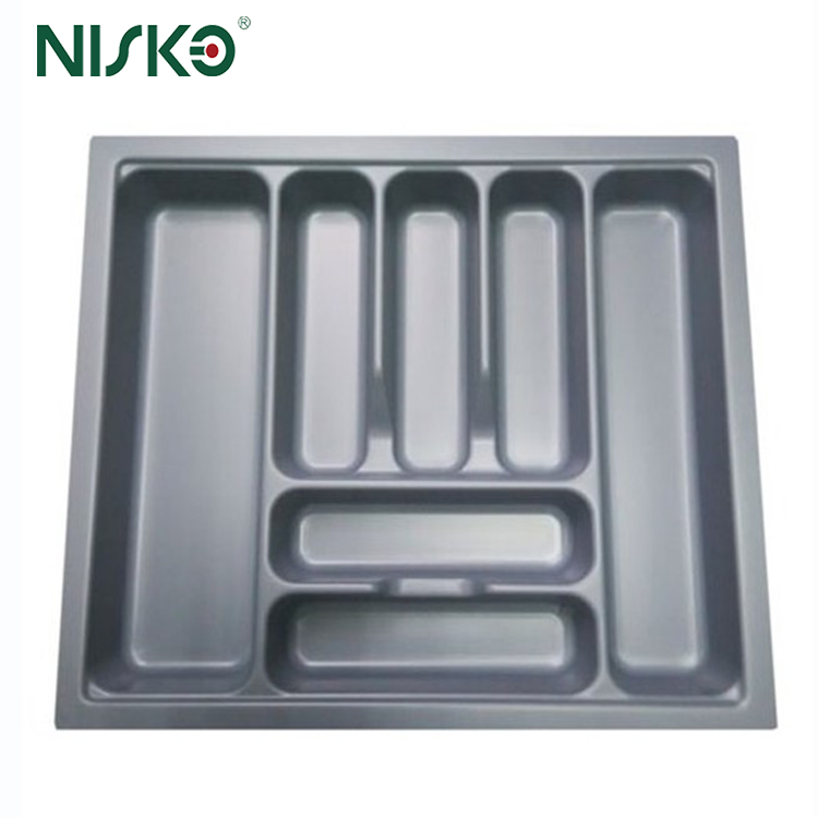 Flatware Tray Sliverware Storage Box Cutlery Drawer Insert Kitchen Storage