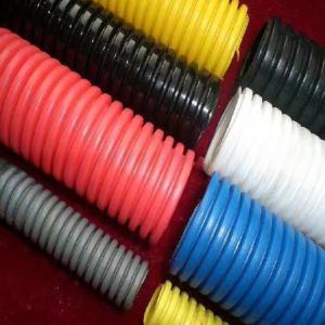 High Yield of PE PVC Single Wall Corrugated Pipe Line for Exhaust Solutions
