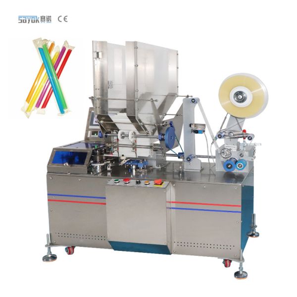 Buy cheap Single Bulk Disposable Plastic Straw Packaging Machine Automatic 50HZ 220V from wholesalers