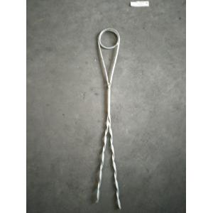 901mm Wire Clamp Galvanized Preformed Guy Grip Dead End