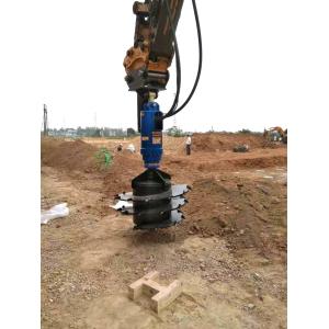 Earth Soil Drill Hydraulic Earth Auger Powermate Machine CE ISO