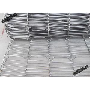 Buy cheap Hygienic 300~2000mm Width SUS304 Weave Conveyor Belt from wholesalers