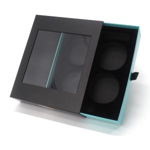 Buy cheap Custom High End Drawer Slide Sleeve Packaging Paper Box With Window from wholesalers