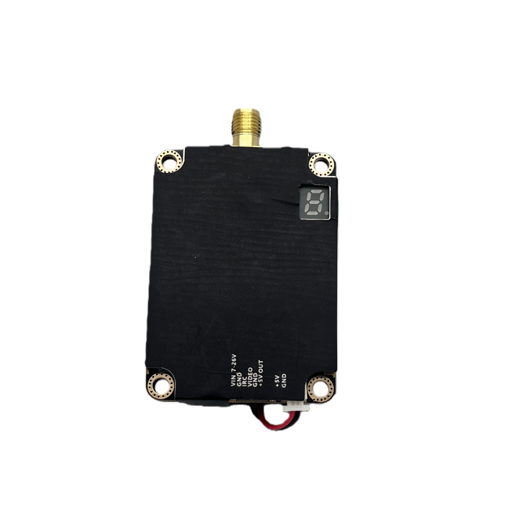 3.3GHz 5W 64CH FPV VTX Wireless Video Transmitter with Adjustable Power Output