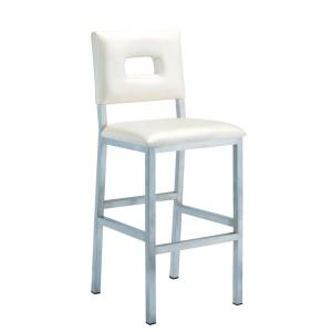 Buy cheap Easy Clean PU Surface Bar Stools With Backs With Backs 9.5kg from wholesalers
