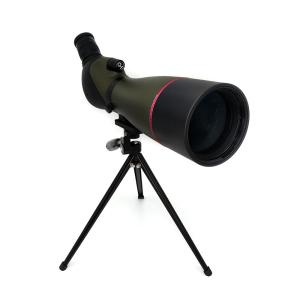 Updated 20-60x80 BAK4 Angled Telescope With Tripod And Carrying Bag And