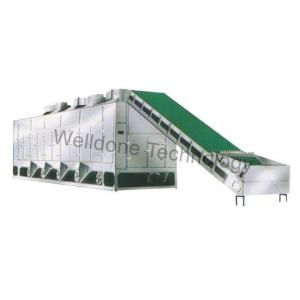 Buy cheap 5 Units Dehydration Shredded Coconut Food Conveyor Belt Dryer from wholesalers