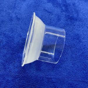 Professional Custom Quartz Flanged Pipe High Temperature High Purity