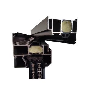 Commercial/ Domestic High Strength Good Rigidity Broken Bridge Aluminum System