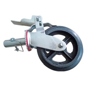 Buy cheap Scaffolding Swivel Casters Cast Iron Rim Wheel for Adjustable Screw Jack Base from wholesalers