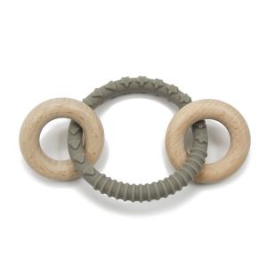 Buy cheap Heart Braceletr Chewable Silicone Wood Teether Teether For Kids from wholesalers