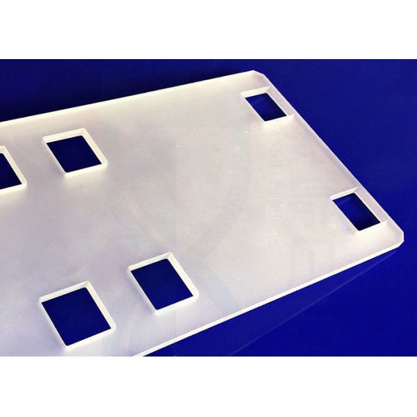 Deep Processing Opaque Customized Polished Fused Quartz Plate
