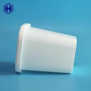 Customize Empty 103MM Plastic IML Cup With Printing Lid