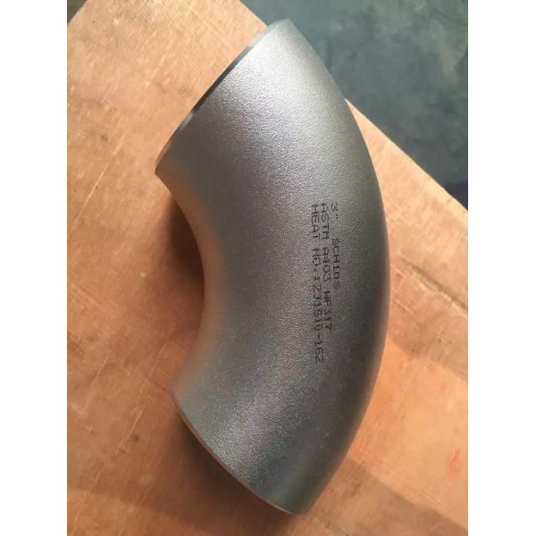 Quality Stainless Steel Material Butt Weld Fittings Seamless Elbows 90 Degrees Welded for sale
