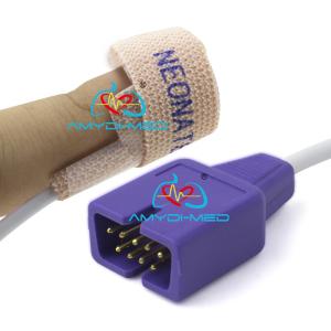 Buy cheap Max-N Oxima Disposable Pulse Oximeter Sensor 9Pin 1 Meter For Neonatal And Adult Monitoring from wholesalers