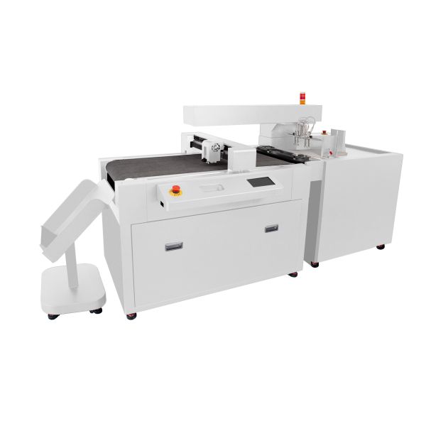 MEC-A4060 Box cutting and creasing plotter working for s PVC board, PP board and