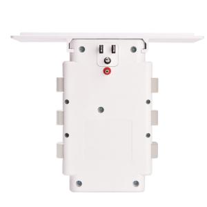 Wall Power Socket with Surge Protector ETL cETL Passed 6Way 3USB