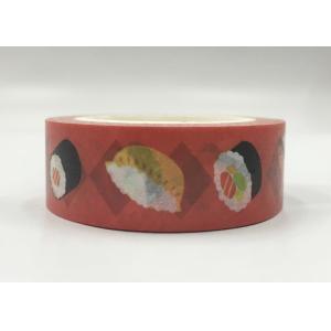 Cute Fabric Patterned Washi Tape Strong Adhesion Scrapbook Gift Wrapping