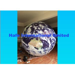 Moon Inflatable Advertising Balloon 2.2m , Custom Inflatable Balloons With LED