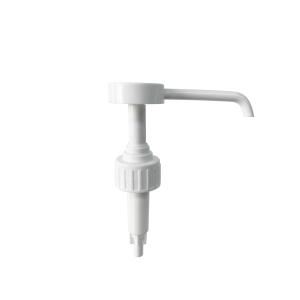 Buy cheap White Long Nozzle 28/410 Plastic Syrup Pump Large Dose Gallon Dispenser Pump from wholesalers