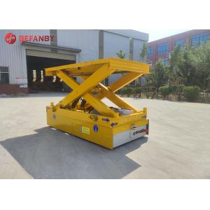 Buy cheap Steerable Trackless 30t Scissor Lift Transfer Cart from wholesalers
