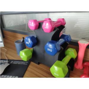Buy cheap 2KG Hex Dumbbell, Plastic Dip Dumbbell，Small Dumbbells for Slimming Fitness women yoga from wholesalers