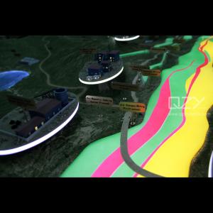 Buy cheap Realistic Oem Scale Mining Construction Building Site Model 1/200 Realistic Style with Refined Handmade And CNC Cutting product