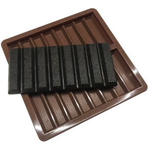 Buy cheap MHC Custom Chocolate Mold Rectangle Silicone Dubai Bar Chocolate Molds from wholesalers