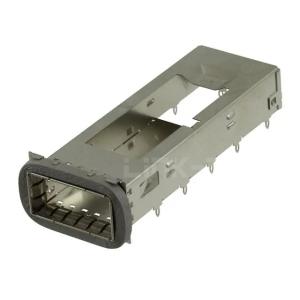 China 2170752-2 ZQSFP+ Cage With Heat Sink No Lightpipe on sale