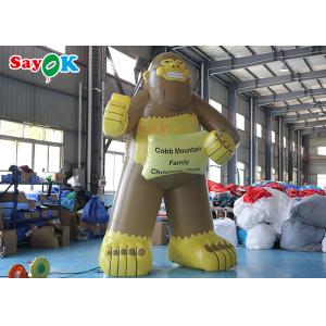 Customized Size Giant Inflatable Gorilla For Commercial Advertising