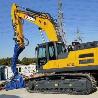 Quality Solar Industry 32Mpa Hydraulic Vibratory Sheet Pile Hammer  For Crane for sale