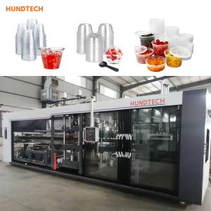 Buy cheap 3KW Diaphragm Servo Food Container Making Machine Plastic Thermoforming from wholesalers