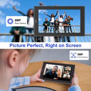 Buy cheap C idea 7 inch Wifi Tablet with Case 8+256GB Storage Quad Core Processor 600x1024 IPS Touchscreen CM524 gray from wholesalers