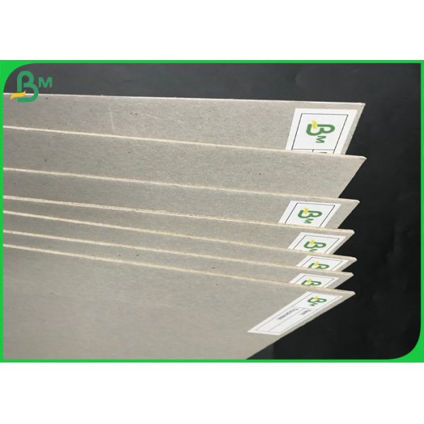 grey chipboard 1.5mm 2.0mm 2.2mm 70*100cm High Stiffness Grey Chipboard For Packages Boxes