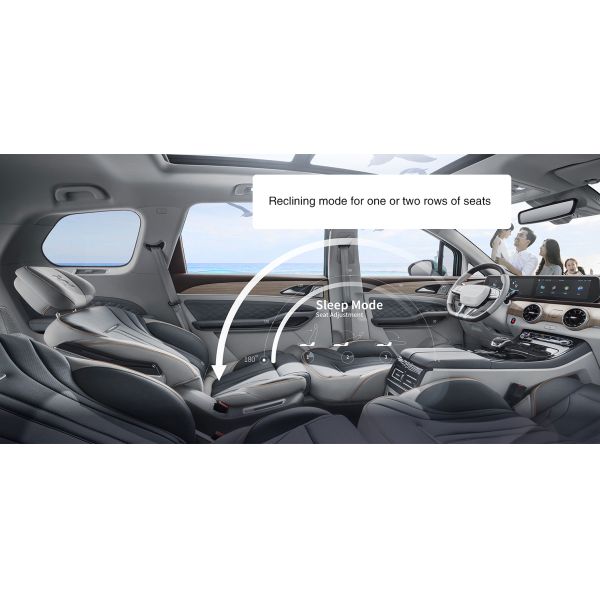 145 197Ps Midsize MPV Car 2024 Luxury Hybrid Electric MPV Minivan with 7 Seater and Automatic Transmission from Dongfeng M4