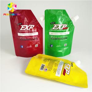 Buy cheap 110mic Flat Bottom Plastic Pouches 1.5C Gravnre Printing Laminating Plastic Pouch from wholesalers