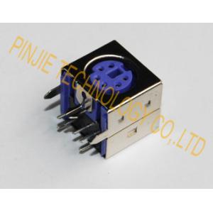 Buy cheap MINI DIN 6PIN SOCKET, AR DIP from wholesalers