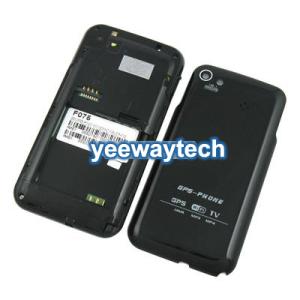 Buy cheap HiPhone Fei Yang F075 Quad Band Dual Cards Dual Cameras WiFi Color TV GPS Bluetooth Java 3.4 - inch Touch Screen Phone from wholesalers