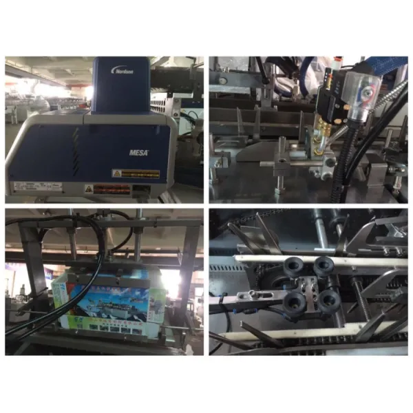 380V 50HZ SIEMENS PLC Carton Box Packing Machine