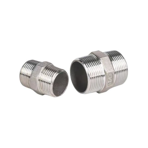 Buy cheap Pipe Connection DN8-DN100 Casting Pipe Fitting Nipple 3/4" with Thread on Both Ends from wholesalers