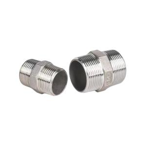 Buy cheap Pipe Connection DN8-DN100 Casting Pipe Fitting Nipple 3/4" with Thread on Both Ends from wholesalers