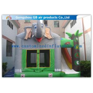 Buy cheap Commercial Inflatable Combo With Slide Inflatable Elephant Bouncer With Slide from wholesalers