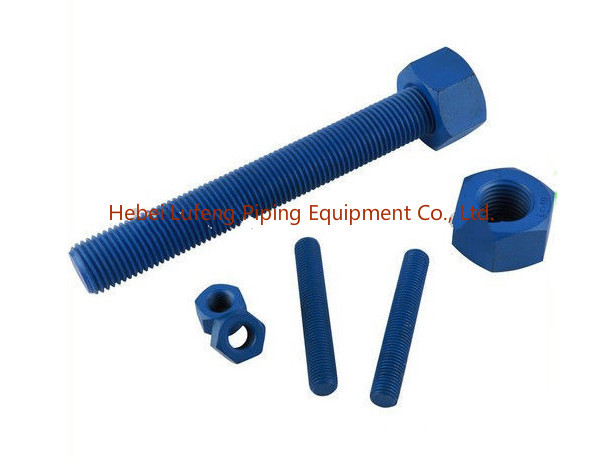 Buy cheap Astm A193 B7 Stud Bolts with heavy duty nuts from wholesalers