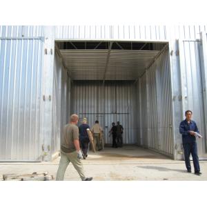 Buy cheap Weatherproof Kiln Wood Drying Equipment Lift Sliding Door With 4 Units Fans product