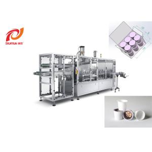 CE Linear 1200kg K Cup Filling And Sealing Machine