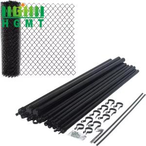 Buy cheap 9Gauge Black PVC Coated Chain Link Fence 50FT Per Roll from wholesalers