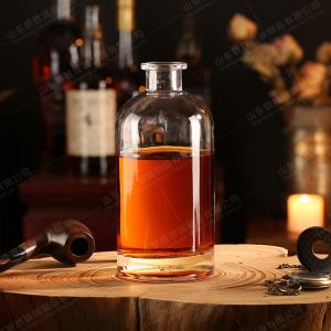 Industrial Beverage Glass Bottle 700ml 750ml 1000ml for Whiskey Vodka Brandy Gin