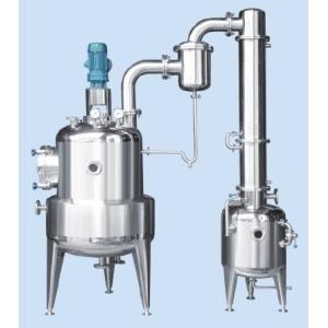 Buy cheap SUS304 / 316L Dairy Processing Vacumm Decompressing Concentractor Compact Structure from wholesalers