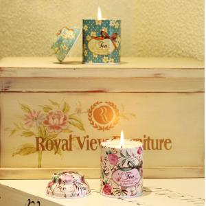Buy cheap Luxury Tin Scented Candle Handmade Jar Candles from wholesalers