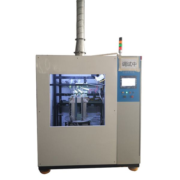 100sets/h Rotating Automatic Flame Brazing Machine